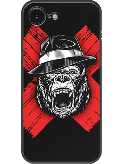 Θήκη Gorilla Mafia iPhone 17e Black TPU (Μαύρη Σιλικόνη)