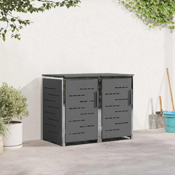 Αποθήκευση Κάδου Γυρίσματος for 2 Bins 240L Ανοξείδωτο Ατσάλι 3422240