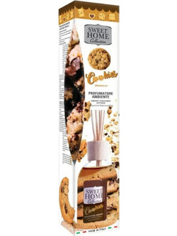 Sweet Home Collection Cookies - Αρωματικό Χώρου με Sticks Άρωμα Μπισκότο 100ml