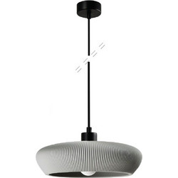 InLight Κρεμαστό Φωτιστικό Οροφής Γκρι 1xΕ27 30x8.5cm 4102-B-Gray