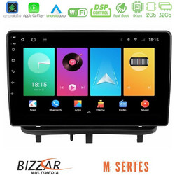 Bizzar M Series 8Core Android16 2+32GB Opel Corsa D 2006-2014 Ηχοσύστημα Αυτοκινήτου Αφής 9" U-M-OP3006