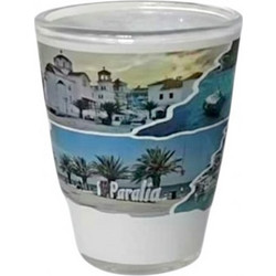 Ποτήρι σφηνάκι Souvenir - 20Z - Paralia - Σετ 12 τεμάχια - 161268