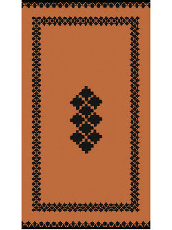 Palamaiki Πετσέτα Θαλάσσης Καφέ 86x160cm EV25