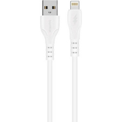 Sunix Καλώδιο Φόρτισης USB A σε Lightning 3A 1m - Άσπρο