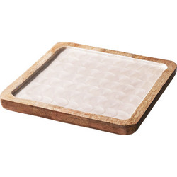 Πιατέλα Διακόσμησης (25x25) K-M White A55600380