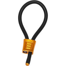 ElectraStim Prestige Adjustable Cock Ring Ρυθμιζόμενο Ελαστικό Δαχτυλίδι Πέους & Όρχεων Σιλικόνης Μαύρο Κόκκινο