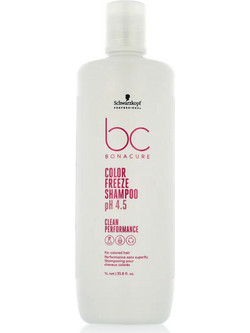Schwarzkopf BC Bonacure pH 4.5 Color Freeze Sulfate Free Micellar Σαμπουάν για Προστασία Χρώματος για Βαμμένα Μαλλιά 1lt