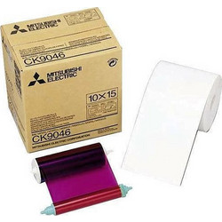 Mitsubishi Electric CK9046 Γνήσια Μελανοταινία 10x15cm 600 prints (for 9000 series) 1τμχ 485067