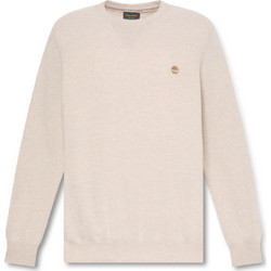 Timberland Cohas Brook Merino Ανδρικό Πουλόβερ Στρογγυλή Λαιμόκοψη Μπεζ