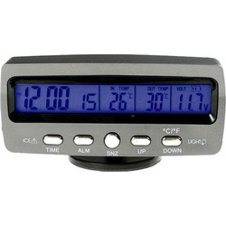 VST-7045V Ψηφιακό Βολτόμετρο Θερμόμετρο & Ρολόι Αυτοκινήτου 12V