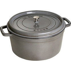 Staub - Cocotte - Graphite-grey - 30 cm