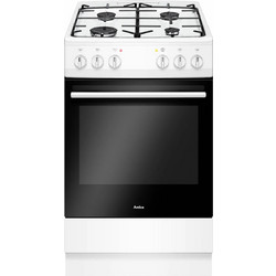 Amica 57GEH2.33ZpPFW Κουζίνα Ηλεκτρική 62lt με Εστίες Αερίου 50cm