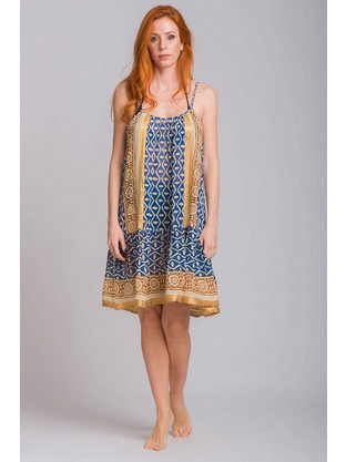 Rima Mini Boho Φόρεμα Μπεζ 3132