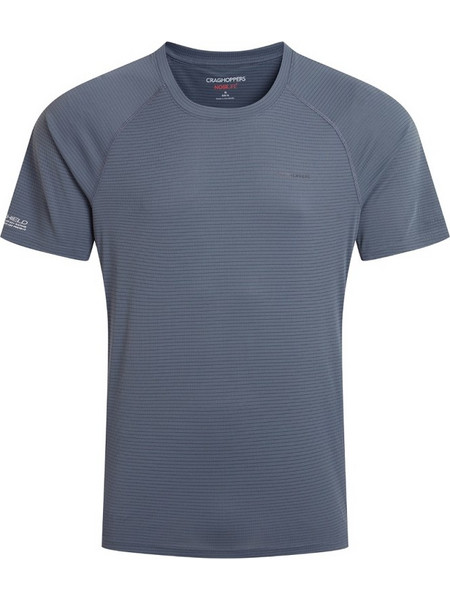 Τεχνικό Κοντομάνικο Μπλουζάκι T-Shirt Craghoppers Nosilife Solarshield Dark Pewter CMT1038-1EG