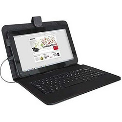 Approx Book with Keyboard Black (Universal 10.1")