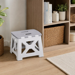Σκαλακι-Σκαμπο Πτυσσόμενο Πλαστικό Cristiano 37x33.5x33cm General Trade 420201 - GeneralTrade