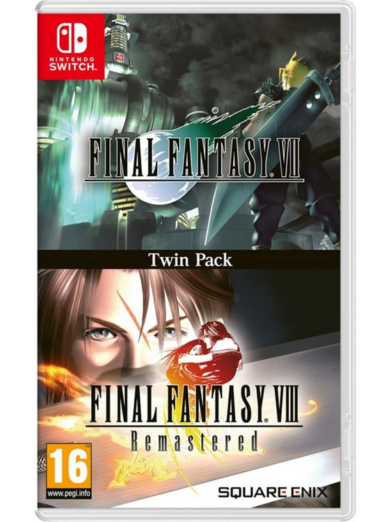 Final Fantasy VII & Final Fantasy VIII Remastered Twin Pack Nintendo Switch