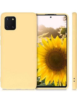 My Colors Liquid Silicon For Samsung Note 10 Lite Yellow