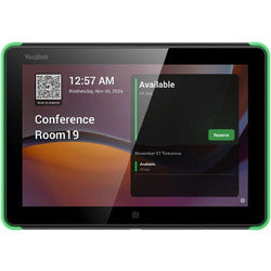 8'' Panel Yealink RoomPanel plus E2 (1303172) με Οθόνη Αφής - Wi-Fi, Bluetooth - Android 13 - Μαύρο 1303196