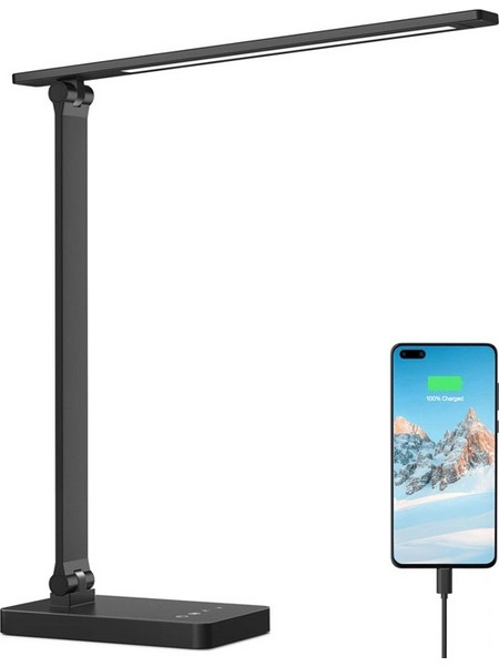 Επιτραπέζια λάμπα Lepro 310004 (μαύρη)