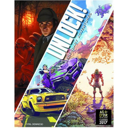 Asmodee Unlock 9! Legendary Adventures Επιτραπέζιο Παιχνίδι για 10+ Ετών για 1-6 Παίκτες
