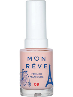 Mon Reve French Manicure Sheer 09 Beigue Βερνίκι Νυχιών Μακράς Διαρκείας 13ml
