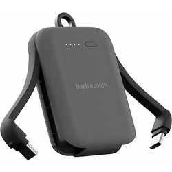 Twelve South PowerClip Power Bank 2000mAh Slate