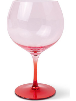 The Charlie Copa Glasses | Σετ 2 Δίχρωμα Ποτήρια (Blush & Cherry)