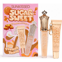 Sunkissed | Sugar Sweet | French Toast Scent | Lip Gloss & Lip Conditioner Duo Set | Glossy Shine & Nourishing Care | SU32612