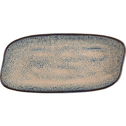 Πιατέλα Stoneware Ορθογώνια Charma 22x11cm - ID Fine