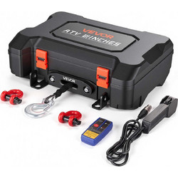 VEVOR Φορητό Ηλεκτρικό Βαρούλκο 12V DC 1587 kg με Συνθετικό Σχοινί και Ασύρματο/Ενσύρματο Χειριστήριο DHBXSATVJP35II7MM001V9
