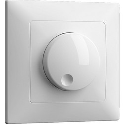 Dimmer Multi LED χωνευτό 400W χωρίς ουδέτερο λευκό 00-DM-400W