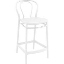 VICTOR 65εκ. ΣΚΑΜΠΟ(Σ4)WHITE ΠΟΛ/ΝΙΟΥ