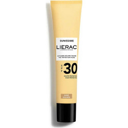 Lierac Sunissime BB Fluid Global Dore Αντηλιακό Γαλάκτωμα Προσώπου Αντιγηραντικό με Χρώμα SPF30 40ml