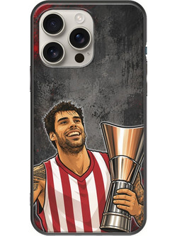 Θήκη Kings of Europe Legends - Saint George iPhone 16 Pro Black TPU (Μαύρη Σιλικόνη)