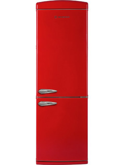 Morris MRS-31320R Retro Ψυγειοκαταψύκτης 330lt Full No Frost Υ190.1xΠ60.5xΒ68.1cm Κόκκινος