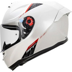 MT Hummer A0 Solid White Κράνος Μηχανής Full Face 1450gr