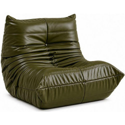 Πολυθρόνα Nextdeco Togo eco leather λαδί Υ70x97x85εκ