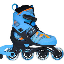 Micro Shaper Inline Αυξομειούμενα Rollers Παιδικά Μαύρα Γαλάζια