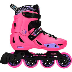 Micro Discovery Inline Αυξομειούμενα Rollers Παιδικά Ροζ