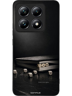 Sonique Men's Edition Back Cover με Σχέδιο «Law» (Xiaomi 14T Pro)