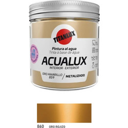 Acualux Μεταλλικό Χρώμα 250ml Titanlux - 860 Reddish Gold