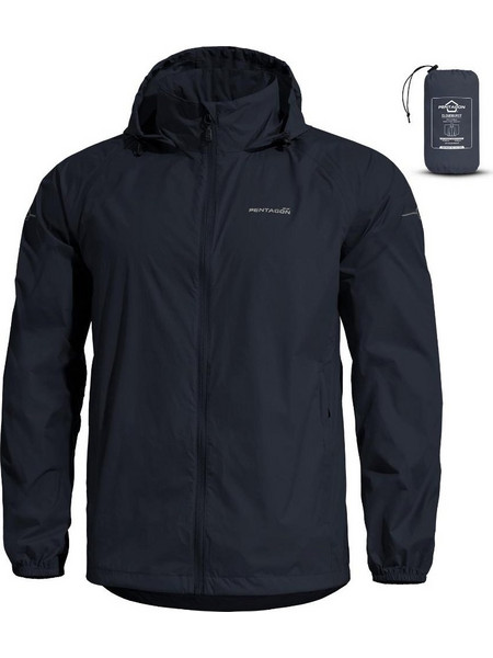 Αδιάβροχο Τζάκετ Cloudburst Packable Men Rain Jacket Pentagon Midnight Blue