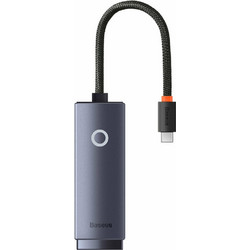 Baseus WKQX000313 Ενσύρματος Ethernet USB-C Αντάπτορας Δικτύου 1Gbps