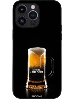 Sonique Men's Edition Θήκη με Σχέδιο «One Beer, Please» (iPhone 14 Pro Max)