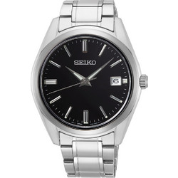 Seiko Conceptual Ανδρικό Ρολόι με Μαύρο Μεταλλικό Μπρασελέ SUR311P1
