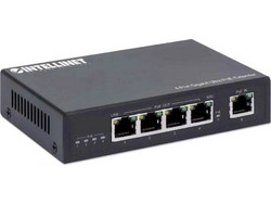 Intellinet 561617 Unmanaged L2 Switch με 4 Θύρες Ethernet 1000Mbps