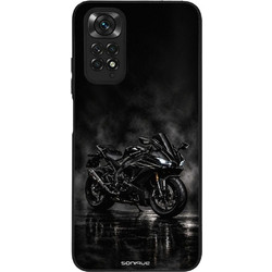 Sonique Men's Edition Θήκη (Xiaomi Redmi Note 11 4G / Redmi Note 11S) με Σχέδιο «Black Ride»