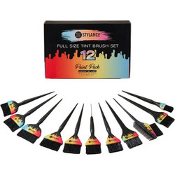 Σετ Πινέλα Βαφής Stylance Paint Pack Color Brush 12τεμ