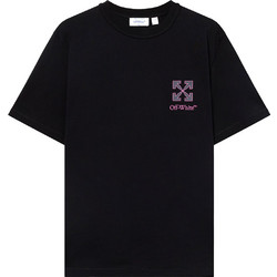 T-Shirt Small Arrow Regular 44MAA16MF26J00A001 001 black